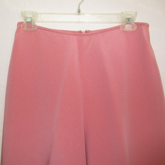 Silk Pants Salmon NWOT - Picture 5 of 6